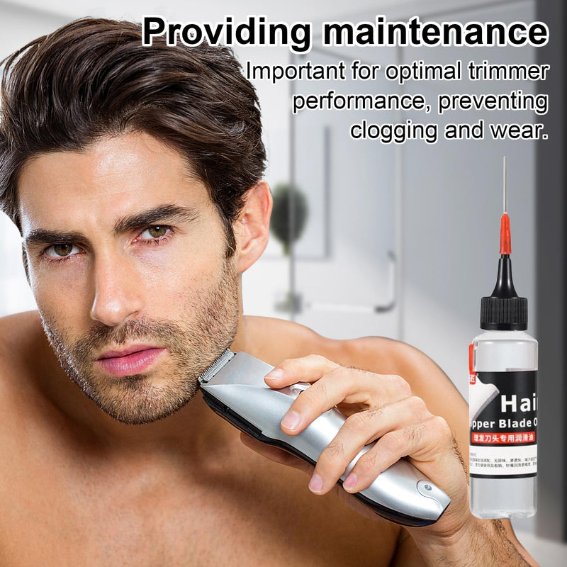 [Australia] - Hair clipper oil 2 pieces shaving head oil shaving head oil for hair clippers hair clipper oil hair clipper oil lubricating oils friction reducing trimming oil (60 ml) 