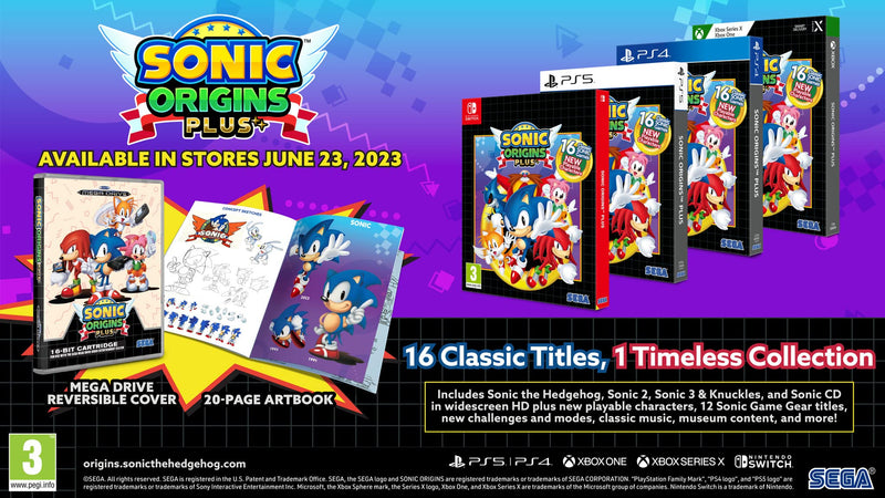 [Australia] - Sonic Origins Plus (Day One Edition) Xbox Series X 