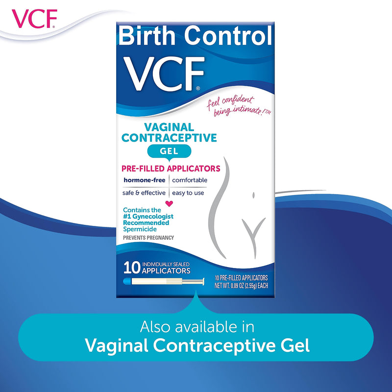 [Australia] - VCF Vaginal Contraceptive Film with Spermicide, 1 Box of 9 Prevents Pregnancy, Nonoxynol-9Kills Sperm on Contact, Hormone-Free, Easy to Use, Unnoticeable, 9 Total 9 Count (Pack of 1) 