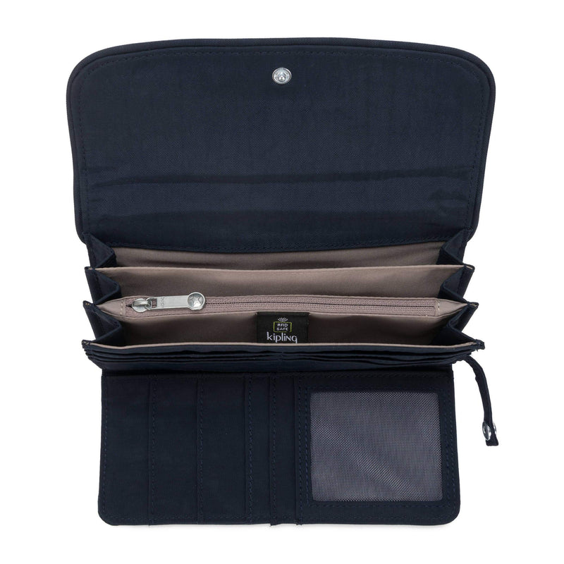 Kipling 7.25" L x 4" H x 1.25" D BLUE BLEU