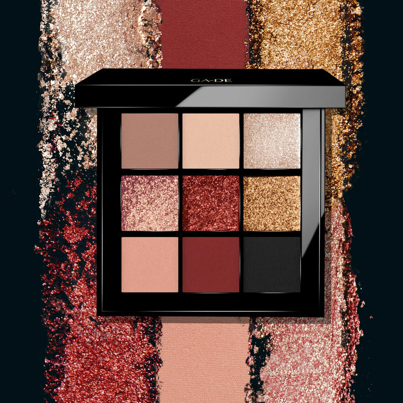 [Australia] - GA-DE Velveteen Eyeshadow Palette, 51 - Eyeshadow Collection with Light to Deep Shades - for Matte, Metallic, Silky and Shimmery Finishes - 0.286 oz 51 #Like4Like 