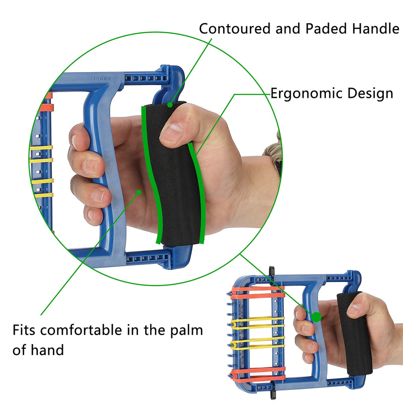 [Australia] - Hand Exerciser,Strength Training Grip Strengthener for Physcial Therapy,Blue 