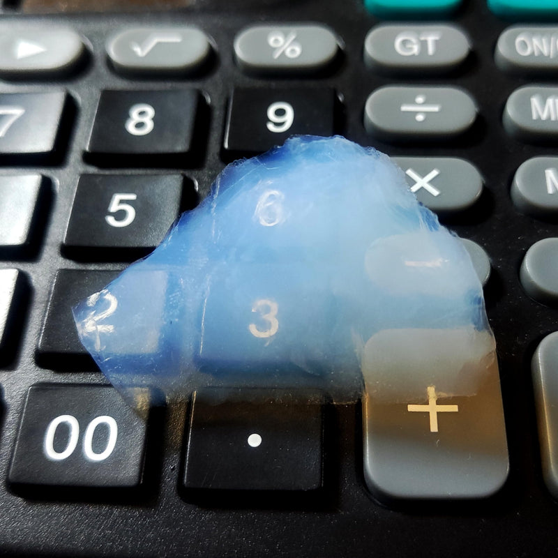 [Australia] - 80ML Aerogel Blocks Nanogel Granules (Frozen Smoke Blue Smoke) The lightest Solid in The World NASA Insulation Material 85 