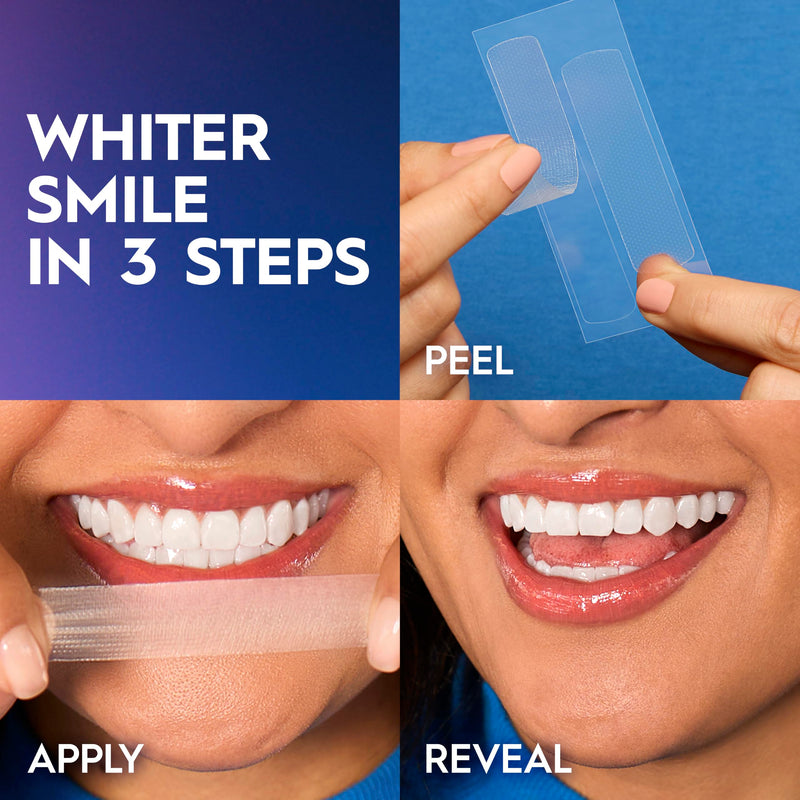 3DWhitestrips Age Renew At-Home Teeth Whitening Kit, 21 Treatments, 25 Levels Whiter, Removes 30 Years of Stains 42 Count (Pack of 1)