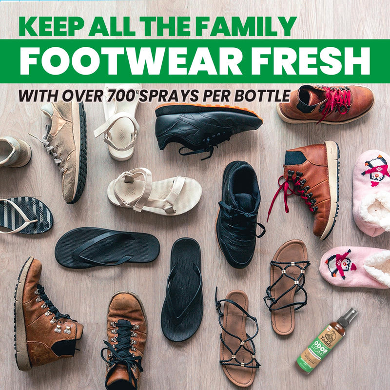 [Australia] - Uncle Todd's Shoe Deodorizer Spray - Proven & Powerful Enzyme Formula Spray for Shoe Odor Elimination in All Footwear (Mountain Fresh) Mountain Fresh 4 Fl Oz (Pack of 1) 