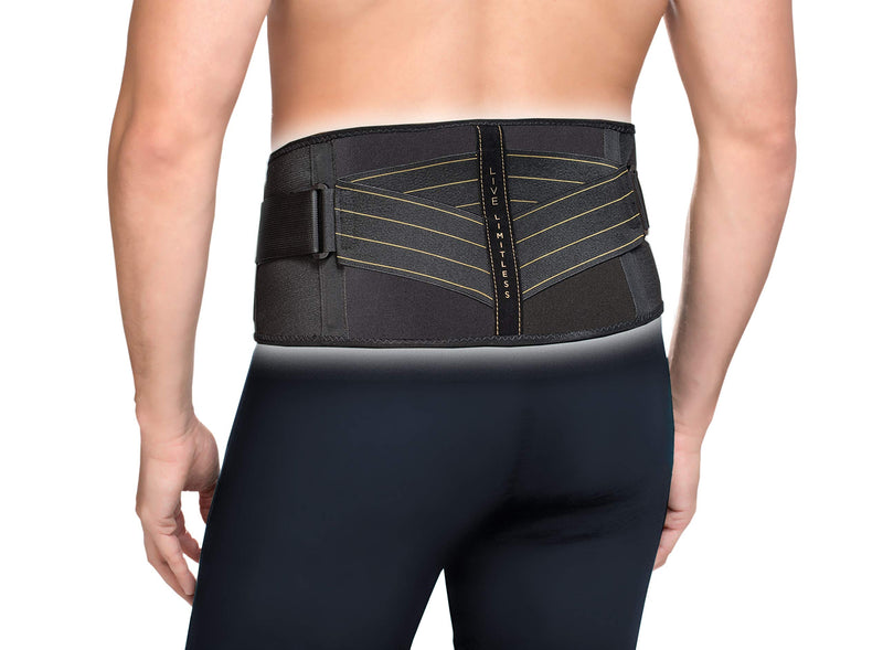 [Australia] - Copper Fit Advanced Back Pro Belt Compression Brace, Large/X-Large Large/X-Large Unisex Waist Size 39”-50” 