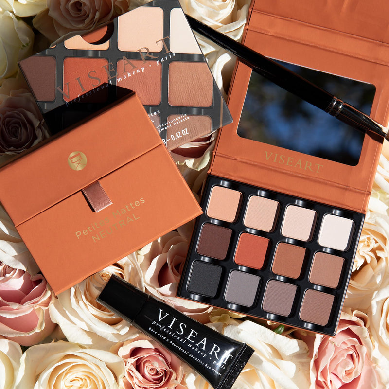 [Australia] - Viseart Paris Petites Pro Luxe Eyeshadow Makeup Palette (Neutral Mattes.) Neutral Mattes 
