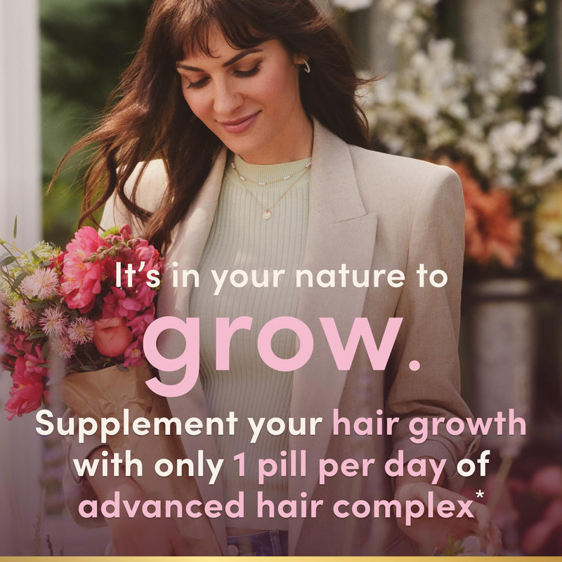 [Australia] - Nature's Bounty Advanced Hair, Skin & Nails, Argan-Infused Vitamin Supplement with Biotin and Hyaluronic Acid, 150 Rapid Release Softgels 