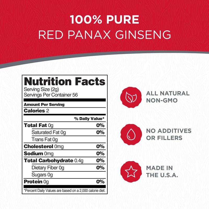 Authentic Panax Ginseng Roots! 6 yr. Old Premium Korean Ginseng (4oz)