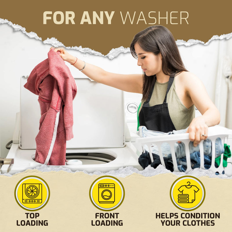 [Australia] - Scent Boosters for Washer, Wild Lemon Aroma - Bulk Laundry Booster Beads and Fabric Smell Deodorizer - In Wash Odor Eliminator Pods for Fresh Scented Clothes 