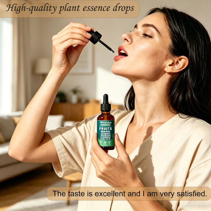 Bitters Liquid Drops, with Sea Moss, Moringa, Turmeric, Black Seed Oil, Ashwagandha, Oregano, 100% Pure Herbal Extracts for Overall Health-Enhancing, 60ml