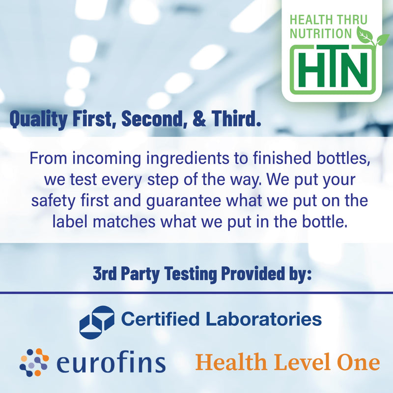 Health Thru Nutrition Skineu - Skin Probiotic + Prebiotic | Supports Skin Hydration & Elasticity | Clinically Studied Ingredients |3rd Party Tested, Non-GMO & Gluten-Free | 30 VegeCapsules