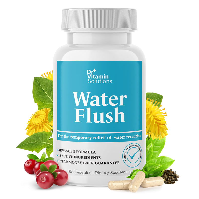 Diuretic Water Pills & Thermogenic Fat Burner Bundle - 120 Caps