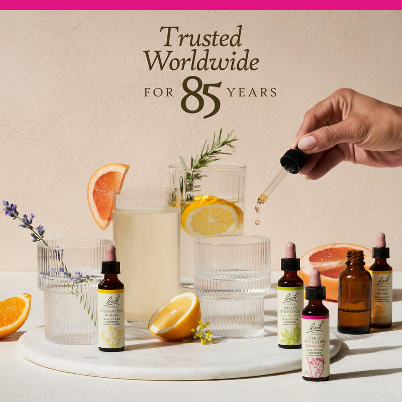 [Australia] - Bach Original Flower Remedies, Elm - Be Efficient - Natural Homeopathic Flower Essence for Emotional Balance - Vegan, Gluten Free, Sugar Free - 20mL Dropper 