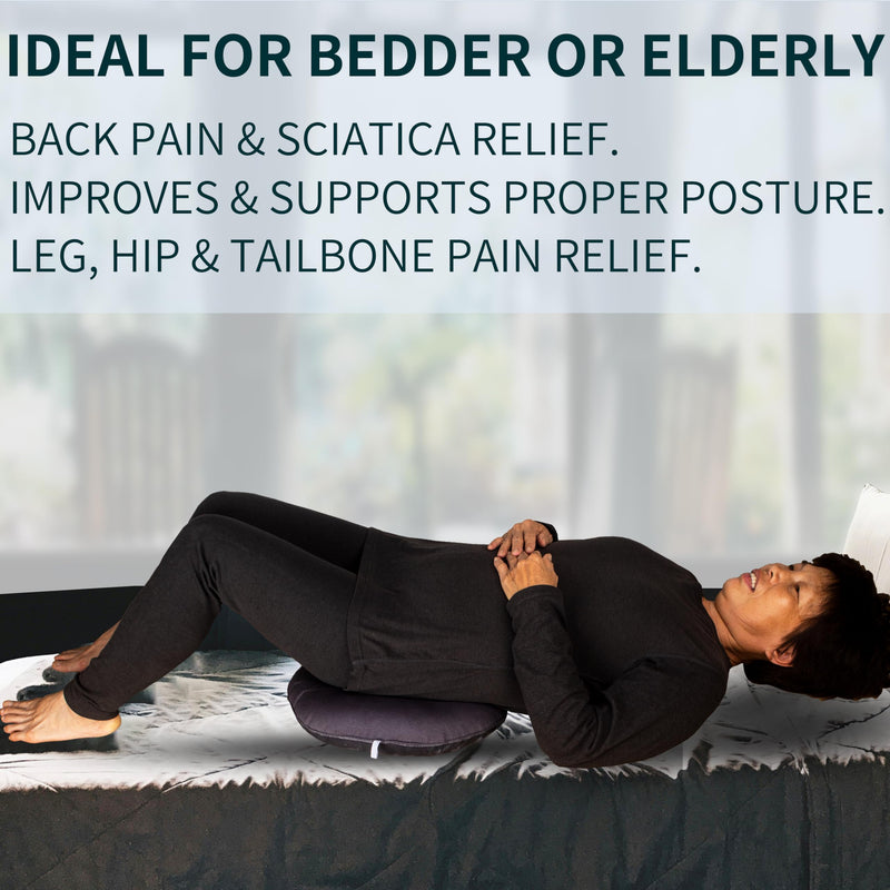 [Australia] - Pillow Tailbone Pain Relief Cushion, Soft Pad for Bed Sores. Anti-Decubitus Pad-Breathable for Hemorrhoids, Prostate and Surgery, Cushion for Office Chair, Long Travel, Car and Home Sofa 