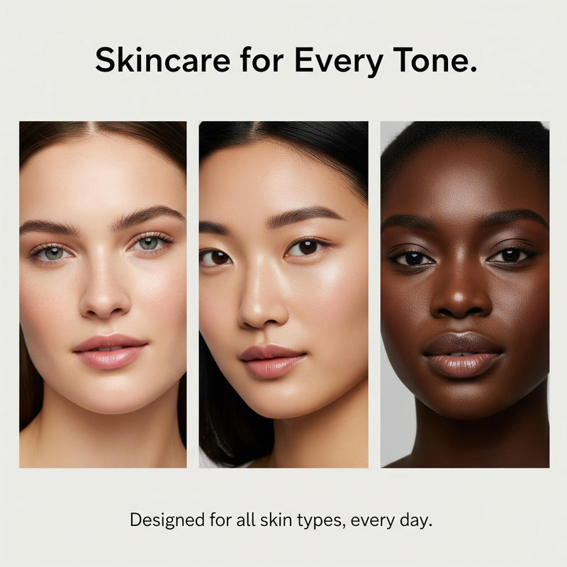 Vitamin C Serum & Collagen Face Cream Set for Face, 2-Step Skincare | Vitamin C serum helps improve the look of dark spots; collagen face cream supports smoother, moisturized skin