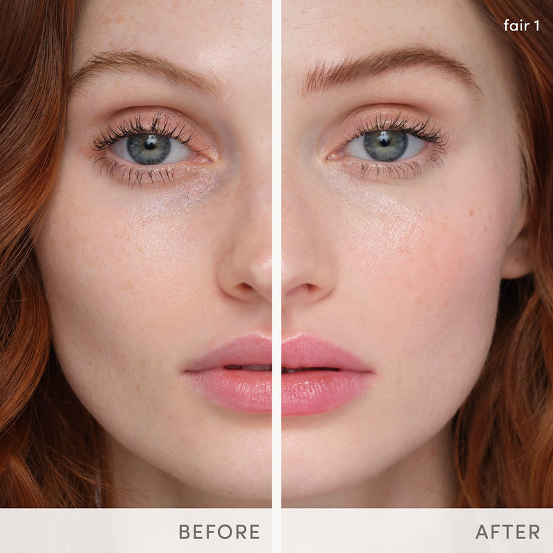 jane iredale HydroPure Tinted Serum, Hydrating, Sheer-Coverage Formula Helps Plump, Soothe, Blur Lines and Even Skin Tone with Hyaluronic Acid + CoQ10 Fair 1