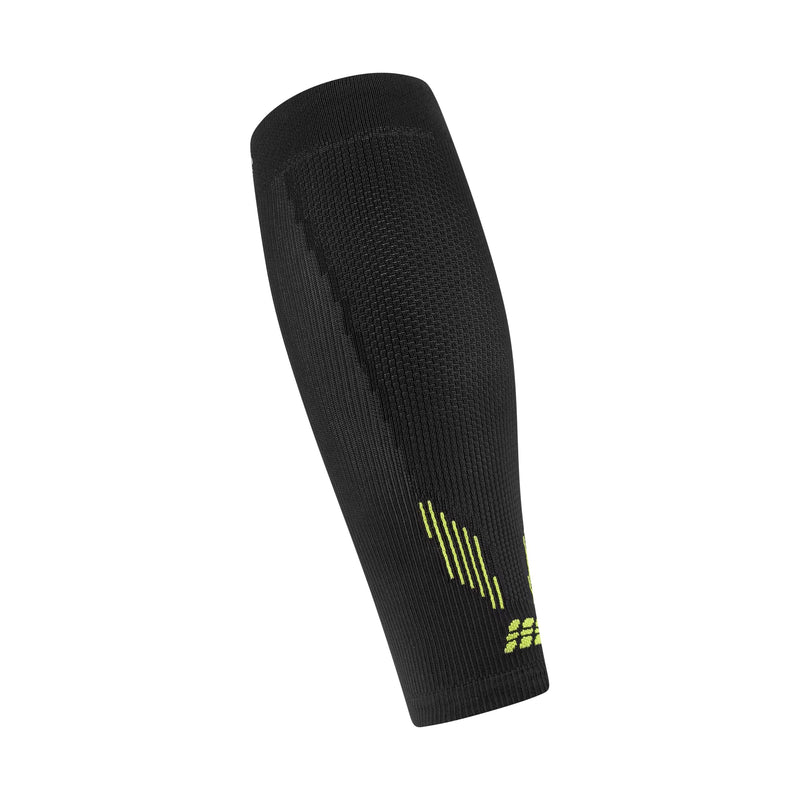 CEP Core Run 5.0 Calf Sleeves for Women – Compression Support, Breathable, Shin Splint Relief, Performance & Recovery Medium Black/Lime