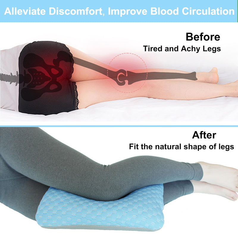 [Australia] - Donut Pillow Cushion for Bed Sores on Buttocks, Bed Sore Cushions for Butt, Bed Sore Pressure Relief Pillow for Sleeping, O Shaped Opening PE Hose Filling Cool Tailbone Pillow 