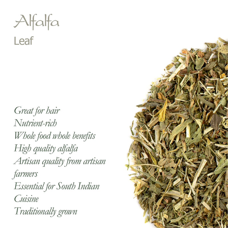 [Australia] - Alfalfa Herb Organic Medicago Sativa - Loose Leaf Quality Lucerne - Erba Medica Tonic - Alfalfa Leaf Organic Dried Alfalfa Leaves Loose Alfalfa Tea Herb Bio Alfalfa Tea Loose Leaf Tea 