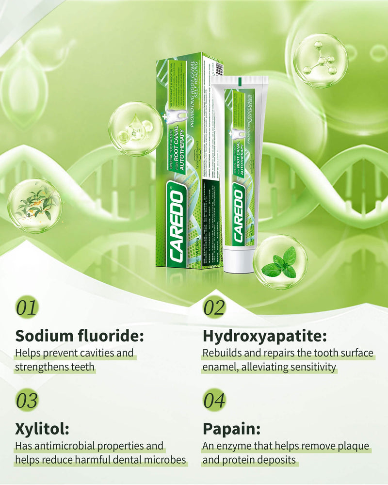 [Australia] - Toothpaste Gum Repair for Avoid Root Canal Therapy, Gingivitis Treatment for Pulpitis Discomforts and Tooth Repair, Remineralizing Hydroxyapatite Toothpaste for Root Canal Discomforts, Mint 3.52 OZ 3.52 Ounce (Pack of 1) 