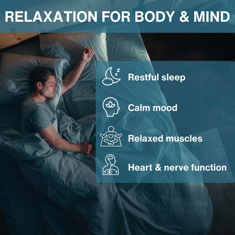 Igennus Chelated Magnesium Glycinate for High Strength Formula for Sleep & Relaxation, 380mg Elemental Magnesium, 100% NRV Per 2 Capsules, Gentle & High Absorption, 180 Vegan Capsules, Clean Label