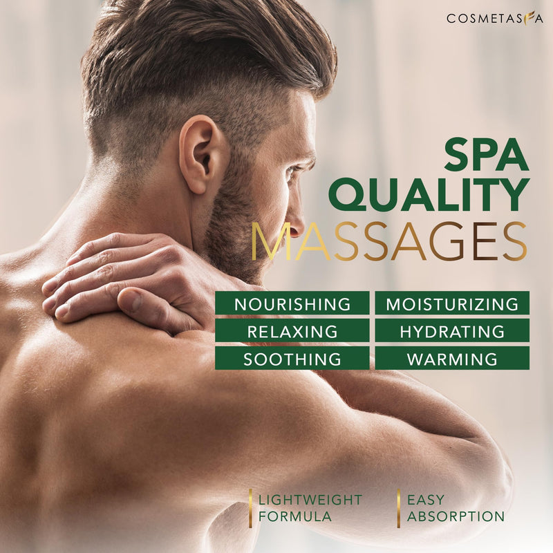 [Australia] - Cosmetasa Massage Oil for Sore Muscles with Roller Ball - Soothes Joints & Muscles with Arnica, Lavender Oil, Peppermint Oil & Chamomile Extract 
