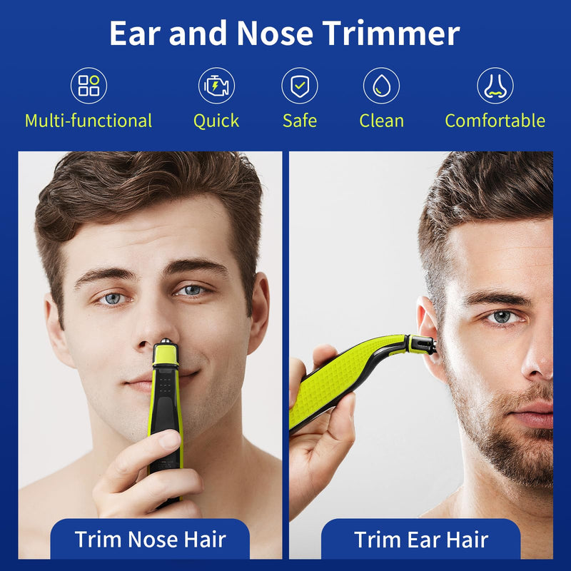 [Australia] - Nose hair trimmer replacement blade attachments for hybrid electric trimmer, efficient and quiet nose hair trimmer accessories for men, compatible with OBlade blades QP2834/2724/2520/6531, One PC 