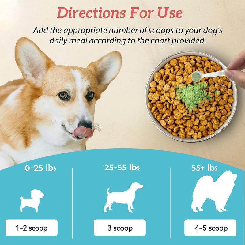 Natural Dog Dental Powder - Dog Teeth Cleaning Powder - Removes Plaque and Tartar - Dog Breath Freshener - Contains Probiotics to Fight Bad Breath (2.12 Oz) 2.12 Ounce (Pack of 1) - PawsPlanet Australia
