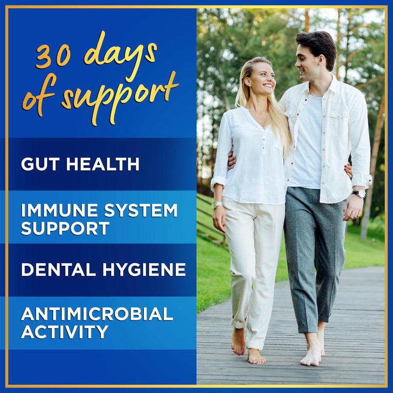 [Australia] - Lactobacillus Salivarius Probiotic - 24bn CFU L Salivarius Dental Probiotics for Teeth and Gums - Bad Breath Treatment for Adults, Immune Support, Digestive Health - 60 Oral Probiotic Capsules 60 Count (Pack of 1) 