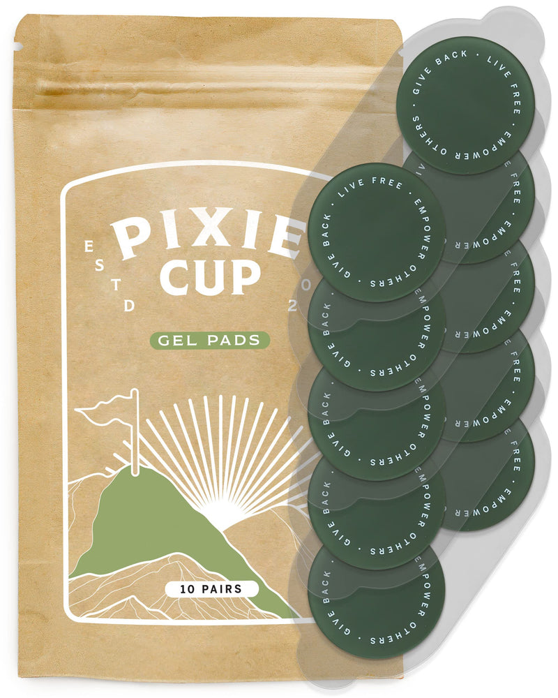 [Australia] - Pixie Pulse Replacement Pads - Replacement Gel Pads for Menstrual Cramps Unit - Pack of 20 (10 Pairs) 