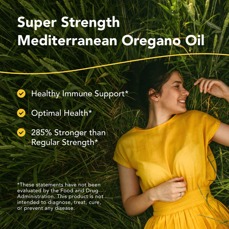 [Australia] - NORTH AMERICAN HERB & SPICE Super Strength Oreganol P73-60 Softgels - Immune System Support - Vegan Friendly Wild Oregano - 285% More Potent than Regular Strength - Non-GMO - 60 Servings 