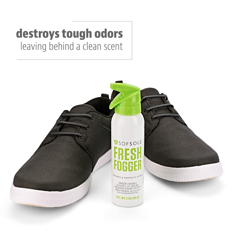[Australia] - Sof Sole Fresh Fogger Shoe, Gym Bag, and Locker Deodorizer Spray 1-pack 