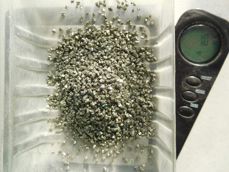 Pyrite - Under 2mm Above 1mm no Powder - 100% Pyrite Life+Love! Grounding Abundance Prosperity! u2a1(1 Pound) 1 Pound