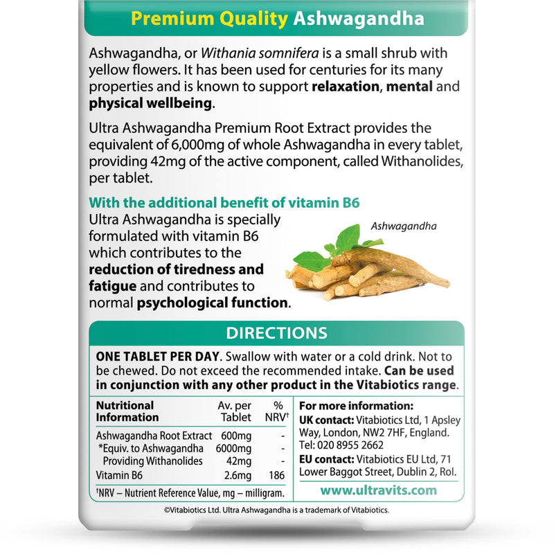 Ashwagandha Powder(Dry) Capsules 30 Count(Pack of 1)