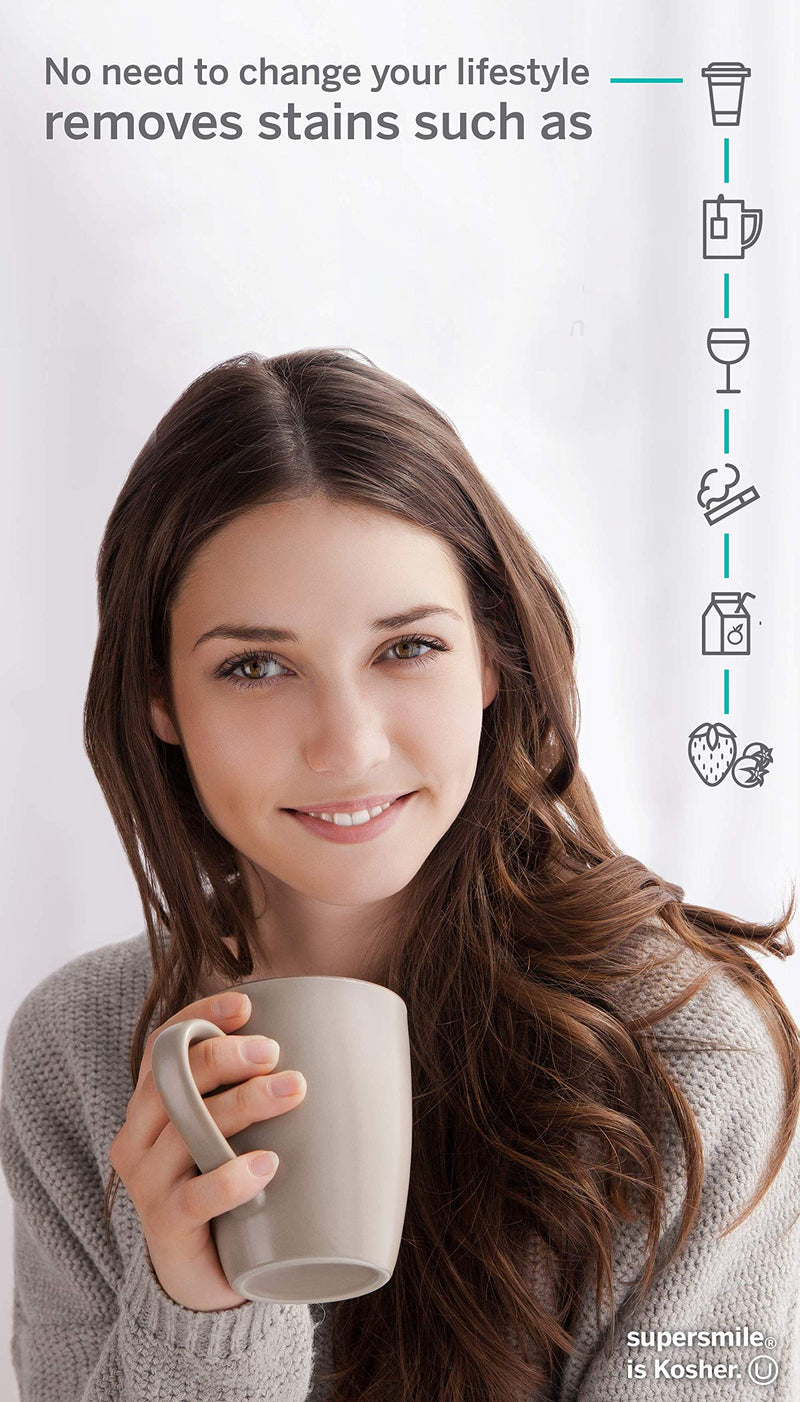 [Australia] - Supersmile Awake – Fluoride Free Toothpaste for Visibly Whiter Teeth and an Energizing Start to The Day – Whitens Up to 6 Shades, 4.2 oz 