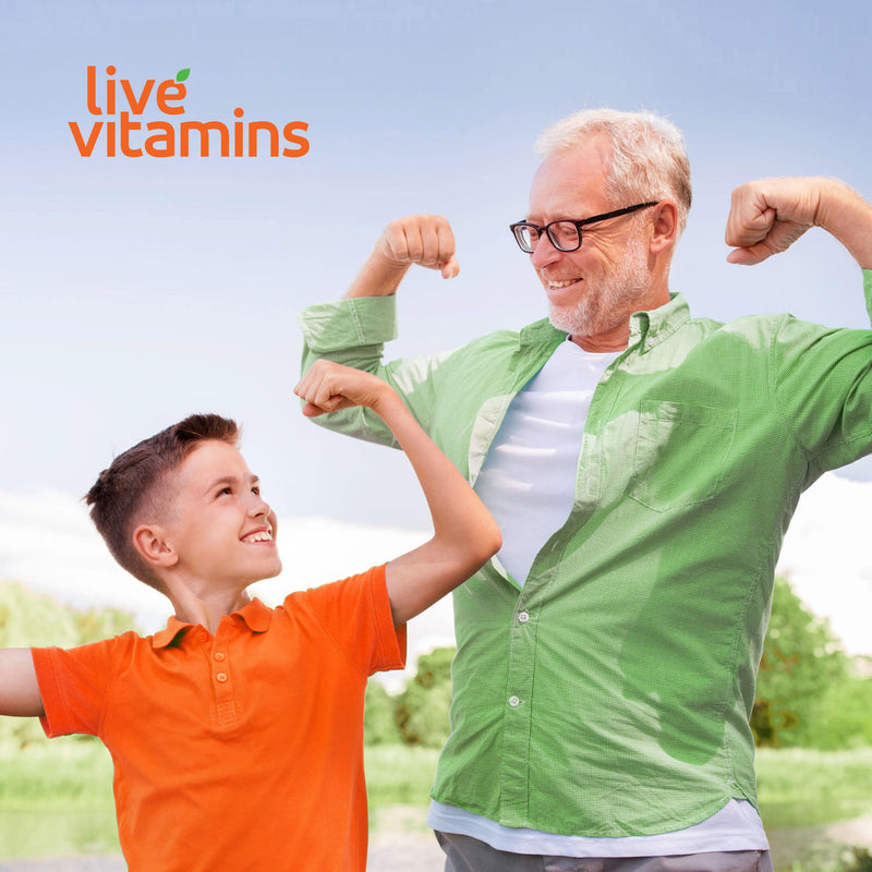 the only Live Vitamins. Bioactive Ingredients + Full Absorption = immediate Effect. Laboratory Tested. (Pack of 1) Pack of 1