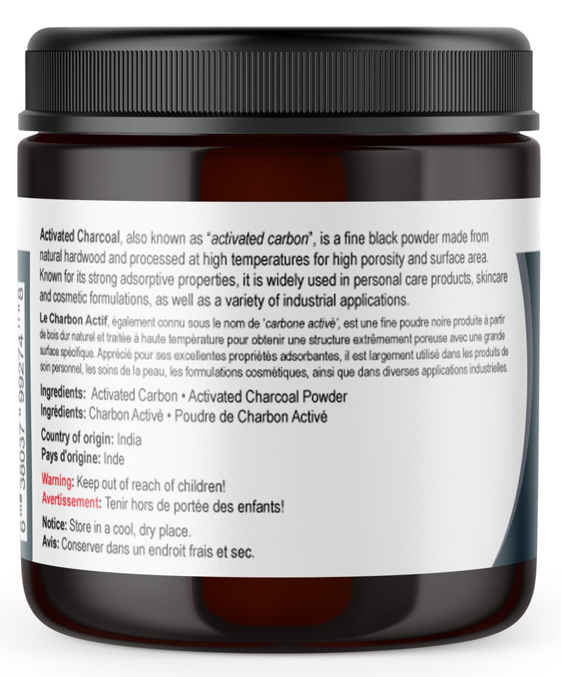 [Australia] - Viva Doria Activated Charcoal Powder, Hardwood Derived, Food Grade, 4 Oz 4 Ounce (Pack of 1) 