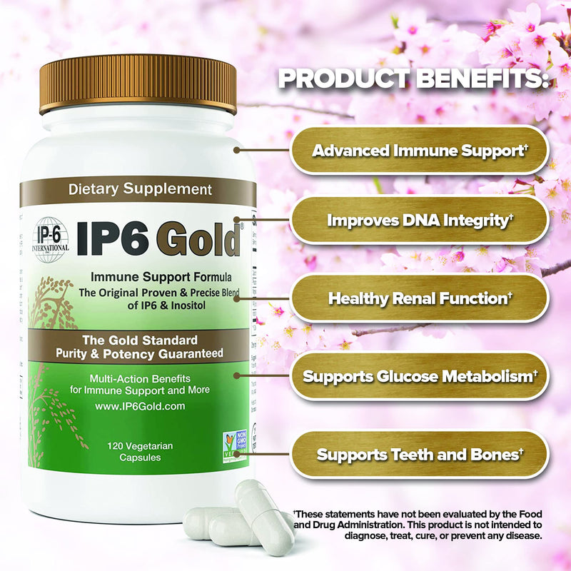 IP-6 Gold, Immune Support Formula, 120 Veggie Caps