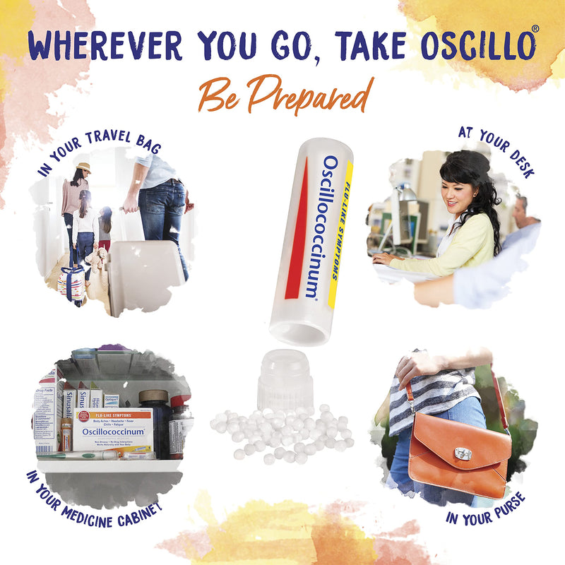 Boiron Oscillococcinum for Relief from Flu-Like Symptoms of Body Aches, Headache, Fever, Chills, and Fatigue - 30 Doses 30 Count (Pack of 1)