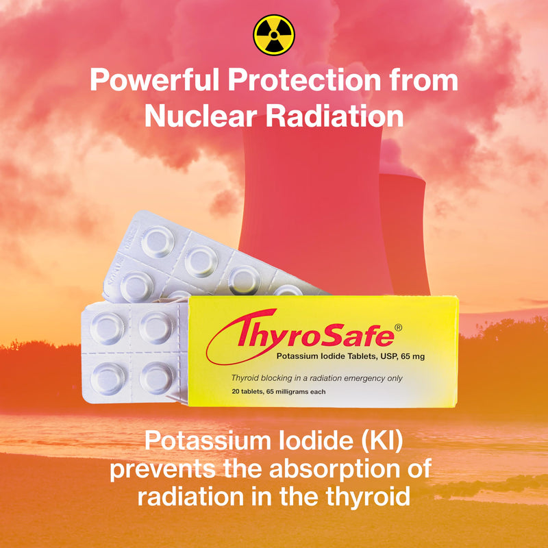 [Australia] - Potassium Iodide Tablets, 65 Mg, 20-Count 