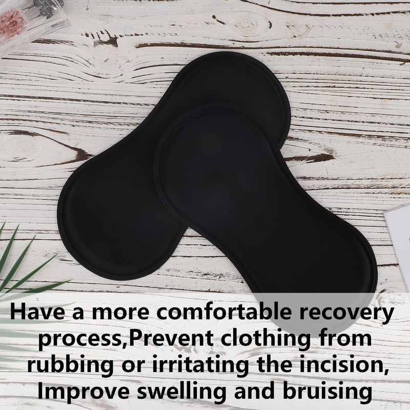 2pcs Post Surgery Lipo Foam Pads, 11.81x5.51 Inch Lipo Foam Lateral Protectors Anti-Sagging Abdominal Side Compression Boards for Abdominal Liposuction and Surgery Recovery