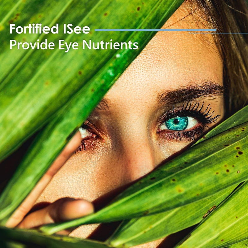Vita Green I-See 100% Natural Herbal Eye Supplement, Lutein Eye Vitamins, Support Eye Strain, Dry Eye, Vision Health Fortified Vision Supplements, Eye Care - 40 Capsules