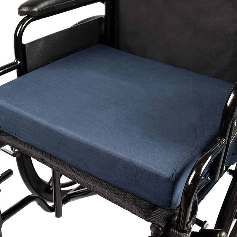 [Australia] - DMI Seat and Chair Cushion for Office Chairs, Wheelchairs, Scooters, Kitchen Chairs or Car Seats, FSA HSA Eligible, for Support and Height while Reducing Stress on Back, Tailbone or Sciatica 3 Inch thick 