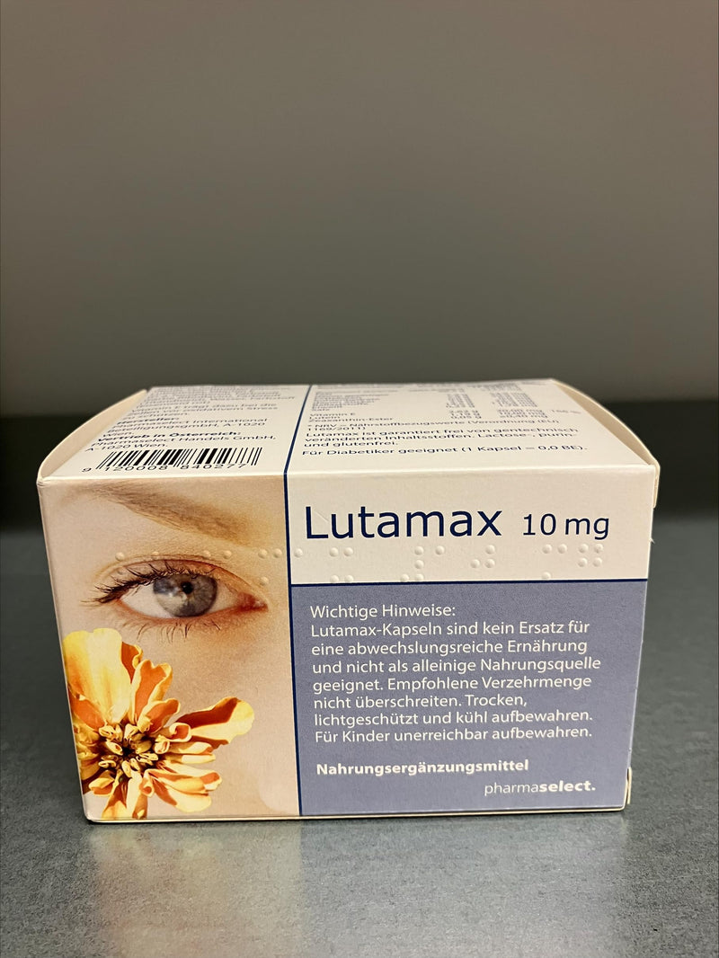 [Australia] - Lutamax capsules for AMD | 90 eye capsules for healthy vision | AMD capsules | Eye vitamin tablets for age-related eye problems with 10 mg lutein and zeaxanthin 