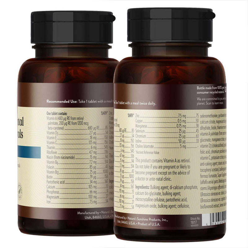 Super Supplemental Vitamins & Minerals (120)