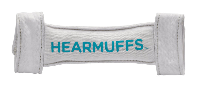 [Australia] - Lucid Audio HearMuffs Baby Hearing Protection (Over-The-Ear Sound Protection Ear Muffs Infant/Toddler/Child), One size, White 