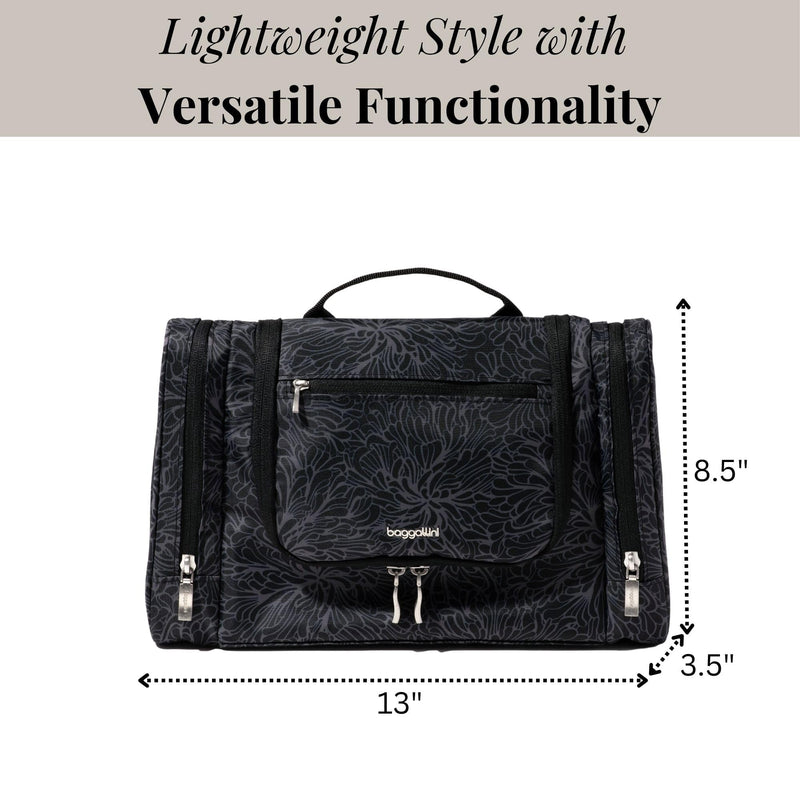 Baggallini Toiletry Kit One Size Midnight Blossom