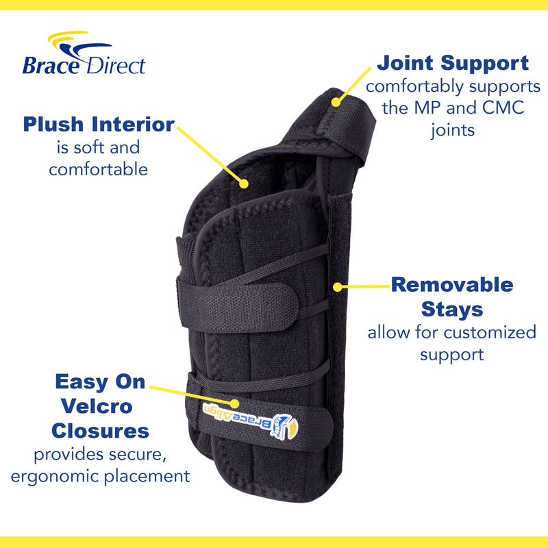 [Australia] - Medical Universal Thumb and Wrist Spica PDAC L3807/ L3809 for Arthritis, Gamekeepers, Tendonitis, De Quervain’s Tenosynovitis, Thumb and Wrist Pain Relief, Fracture Forearm Support Cast Right Wrist 