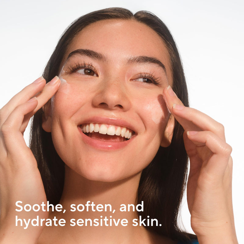 Native Gentle Facial Moisturizer for Sensitive Skin, Silicone Free, Fragrance Free, with Vitamin B3 and Aloe, Dermatologist Tested, 1.7oz 1.7 Fl Oz (Pack of 1)